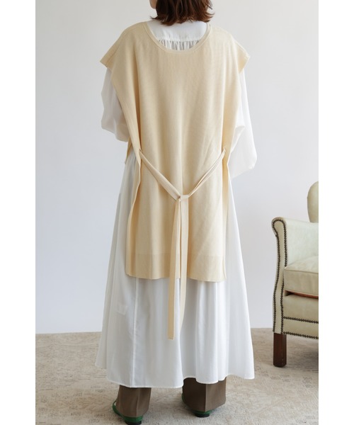 &. NOSTALGIA（アンドドットノスタルジア）の「【ZOZO限定】ボヤージュシャツワンピース（ワンピース・レディース・ブラック/グリーン/ホワイト/グレイッシュベージュ/パープル・FREE）」の16枚目の写真