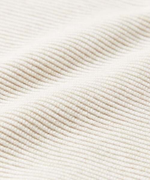 MEN'S MELROSE（メンズメルローズ）の「ミドルゲージリップルクルーネックニット（ニット/セーター・メンズ・グリーン/ライトベージュ/ネイビー/パープル/グレイッシュベージュ・4/3）」の10枚目の写真