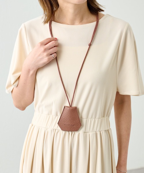 COLONY 2139（コロニートゥーワンスリーナイン）の「キーケースネックレス（ネックレス・メンズ・ブラック/ブラウン・FREE）」の9枚目の写真