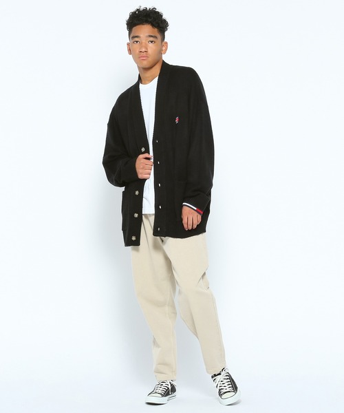 tommy jeans（トミー ジーンズ）の「スケーターバッジロゴカーディガン（カーディガン/ボレロ・メンズ・ブラック/グレー・SMALL/MEDIUM/LARGE/X-LARGE）」の14枚目の写真