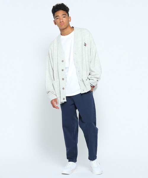 tommy jeans（トミー ジーンズ）の「スケーターバッジロゴカーディガン（カーディガン/ボレロ・メンズ・ブラック/グレー・SMALL/MEDIUM/LARGE/X-LARGE）」の15枚目の写真