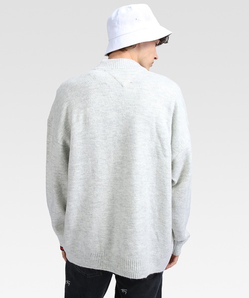 tommy jeans（トミー ジーンズ）の「スケーターバッジロゴカーディガン（カーディガン/ボレロ・メンズ・ブラック/グレー・SMALL/MEDIUM/LARGE/X-LARGE）」の7枚目の写真