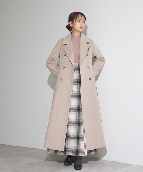 ADIRA（アディラ）の「キモウチェックロングマーメイドスカート（スカート・レディース・ブルー/ブラック・MEDIUM）」の11枚目の写真