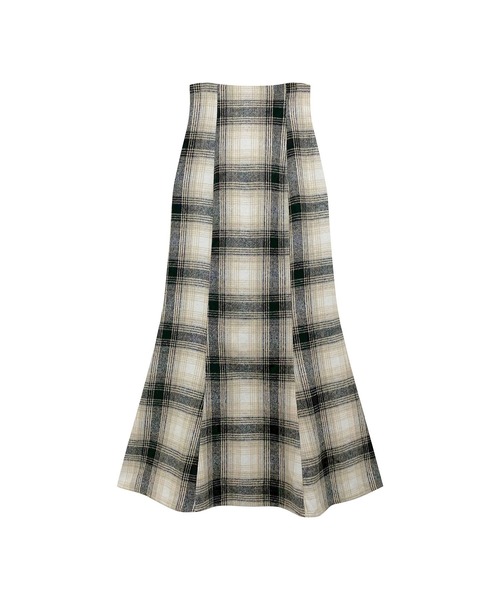ADIRA（アディラ）の「キモウチェックロングマーメイドスカート（スカート・レディース・ブルー/ブラック・MEDIUM）」の13枚目の写真
