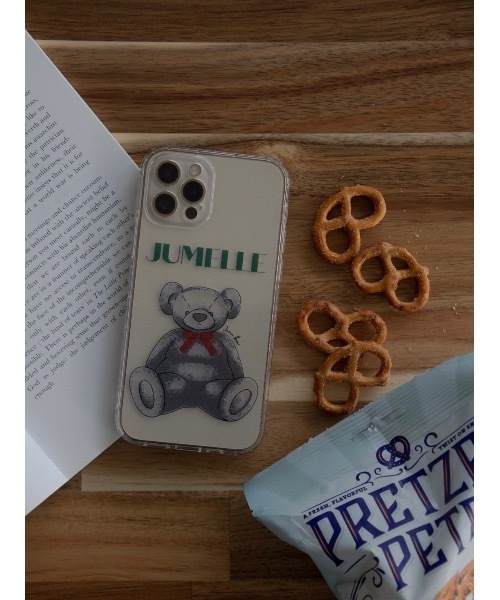 JUMELLE（ジュメロ）の「プレッピージュマiPhoneケース（スマホケース/カバー・レディース・ホワイト・F/A/C/E/D/B/G）」の2枚目の写真