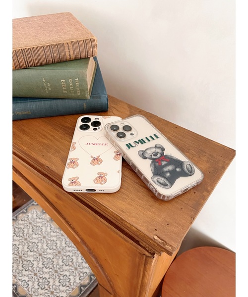 JUMELLE（ジュメロ）の「プレッピージュマiPhoneケース（スマホケース/カバー・レディース・ホワイト・F/A/C/E/D/B/G）」の4枚目の写真