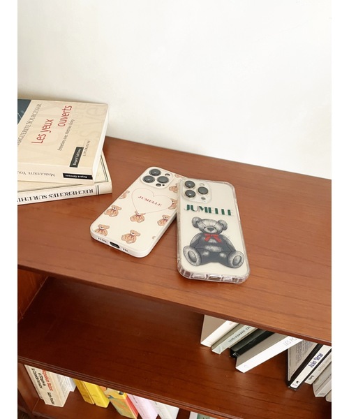 JUMELLE（ジュメロ）の「プレッピージュマiPhoneケース（スマホケース/カバー・レディース・ホワイト・F/A/C/E/D/B/G）」の5枚目の写真