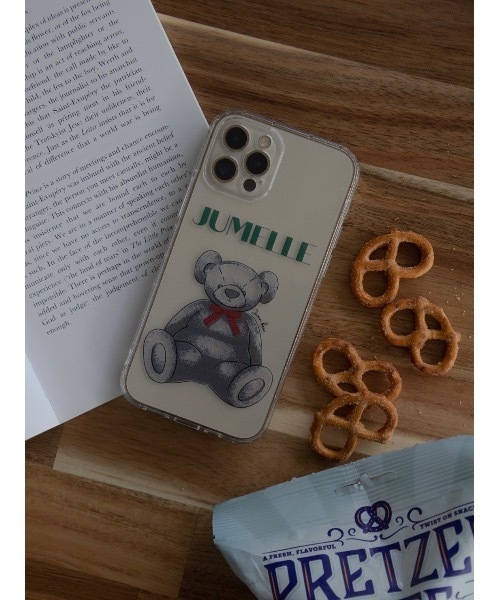 JUMELLE（ジュメロ）の「プレッピージュマiPhoneケース（スマホケース/カバー・レディース・ホワイト・F/A/C/E/D/B/G）」の3枚目の写真