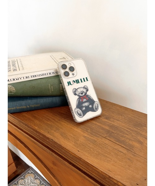 JUMELLE（ジュメロ）の「プレッピージュマiPhoneケース（スマホケース/カバー・レディース・ホワイト・F/A/C/E/D/B/G）」の6枚目の写真