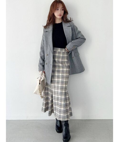 RESEXXY(リゼクシー)の「デザインコンパクトニットトップス(ニット/セーター・レディース・ブラック/ブラウン/アイボリー/ブルー・FREE)」の11枚目の写真