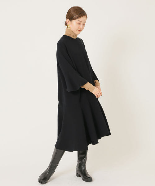 ＆NAVYラッフルドレス（ワンピース）｜IENA（イエナ）のファッション 