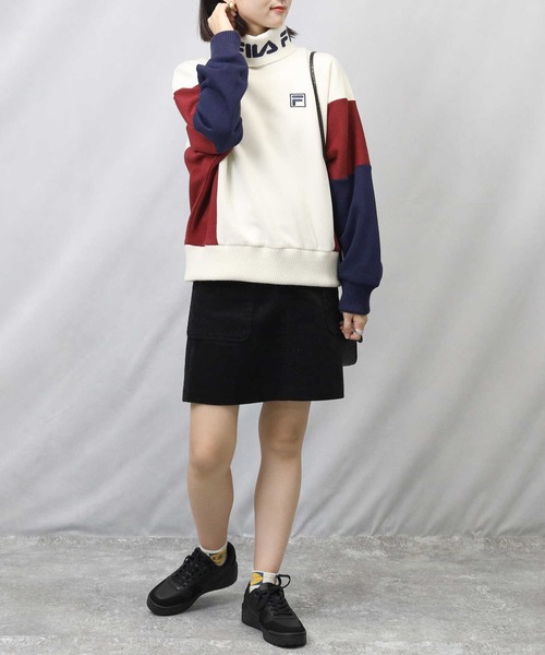 FILA（フィラ）の「【FILA】切替タートルスウェット（スウェット