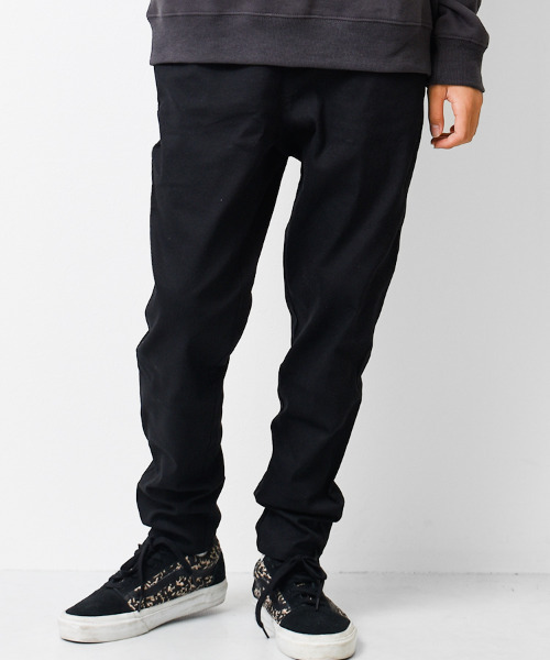 RAT EFFECT（ラットエフェクト）の「裏微起毛サルエルパンツ（その他パンツ・キッズ・カーキ/チャコールグレー/ブラック・120/150/130/160/140）」の2枚目の写真