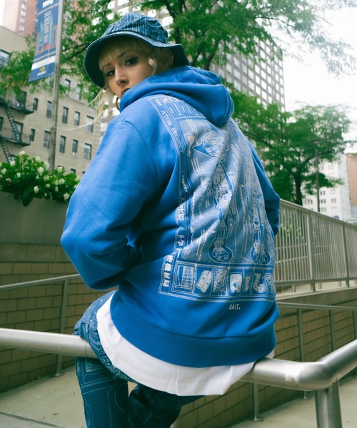 BAIT（ベイト）の「BAIT × ASTRO BOY HOODY BLUE DENIM 227-ASB-PRK