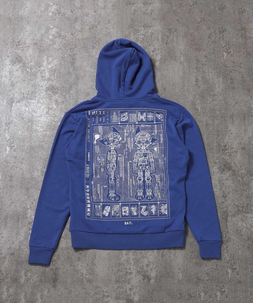 BAIT（ベイト）の「BAIT × ASTRO BOY HOODY BLUE DENIM 227-ASB-PRK