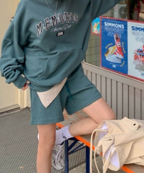 Dalfwin(ダールフィン)の「MEMORYSプリントスウェット上下セットアップルームウェア(ルームウェア/パジャマ・レディース・カーキ/ピンク・FREE)」の21枚目の写真