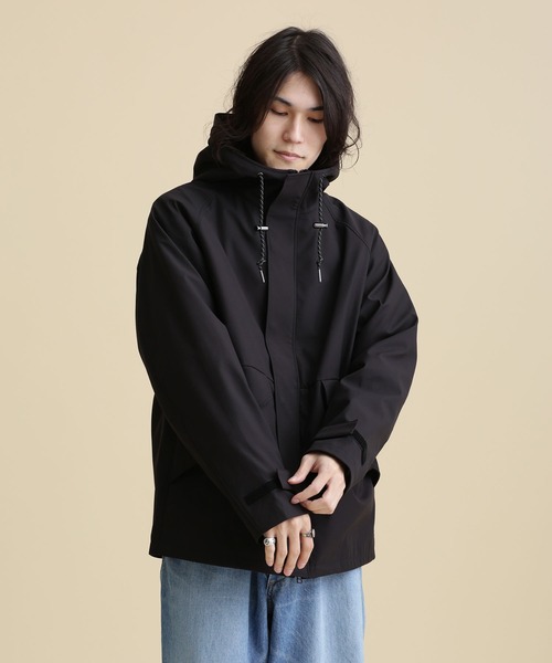 NANO universe（ナノユニバース）の「LB.04/アーバンミリタリーブルゾン（ブルゾン・メンズ・ブラック/カーキ・M/S/L/XL）」の4枚目の写真