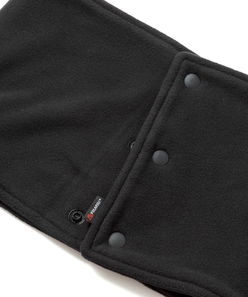 Sandinista(サンディニスタ)の「POLARTEC Wind Pro Fleece Neck Warmer / ポーラテックウインドプロフリースネックウォーマー(ネックウォーマー/スヌード・メンズ・ブラック/オリーブ・FREE)」の3枚目の写真