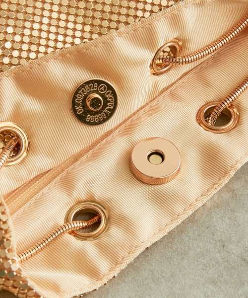 PAPILLONNER（パピヨネ）の「メタルメッシュバッグ/PAPILLONNER/パピヨネ（ショルダーバッグ・レディース・ブラック/シルバー/ゴールド・FREE）」の22枚目の写真