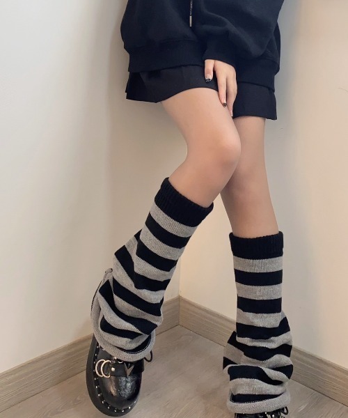 セール】ブーツカット ルーズレッグウォーマー（レッグ