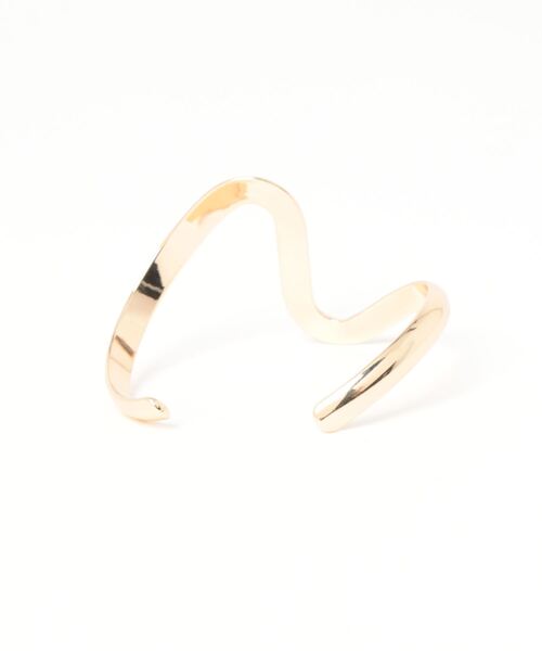 Te chichi(テチチ)の「ウェーブメタルバングル(バングル/リストバンド・レディース・ゴールド・フリ-)」の2枚目の写真