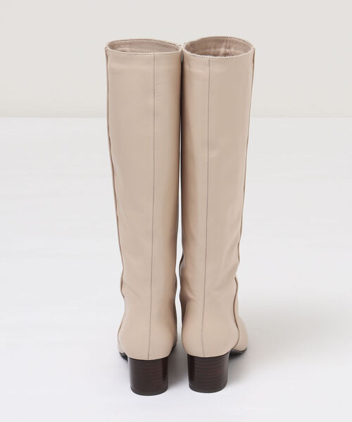 MARIAN（マリアン）の「【MARIAN/ マリアン】アーモンドトゥジップレスロングブーツ（ブーツ・レディース・ベージュ/ブラック/キャメル・37/36/38）」の11枚目の写真