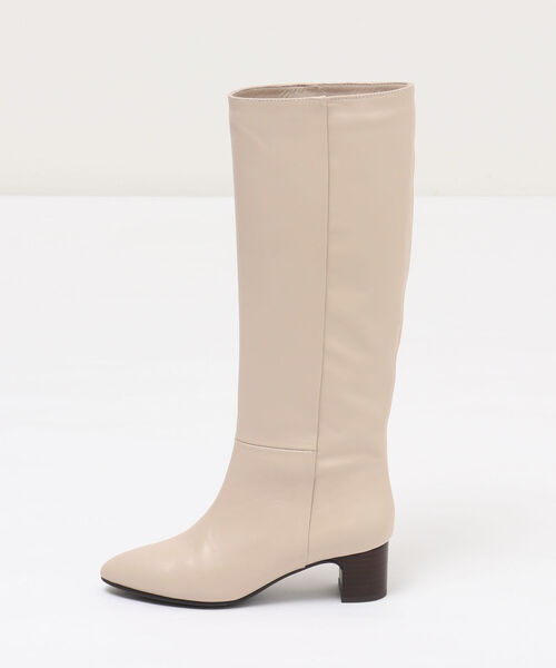 MARIAN（マリアン）の「【MARIAN/ マリアン】アーモンドトゥジップレスロングブーツ（ブーツ・レディース・ベージュ/ブラック/キャメル・37/36/38）」の12枚目の写真