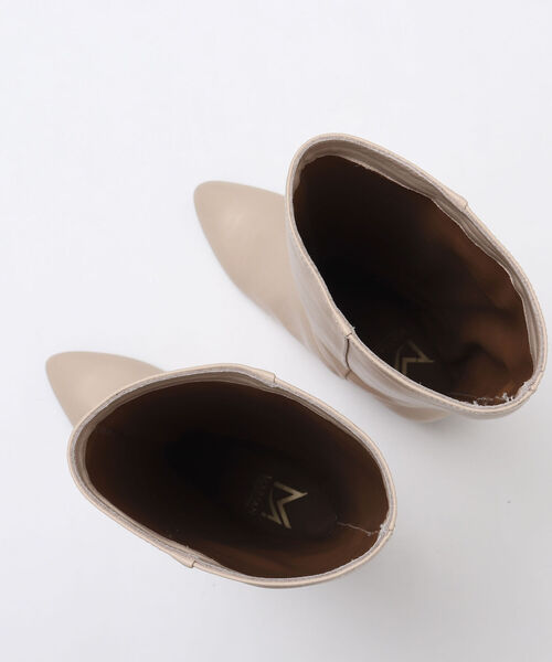 MARIAN（マリアン）の「【MARIAN/ マリアン】アーモンドトゥジップレスロングブーツ（ブーツ・レディース・ベージュ/ブラック/キャメル・37/36/38）」の15枚目の写真