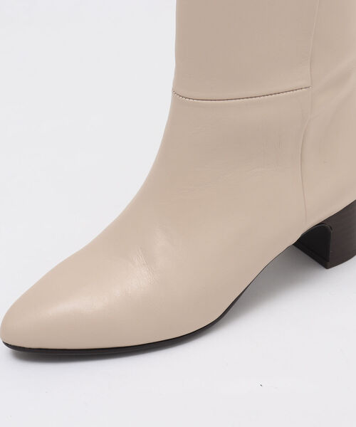 MARIAN（マリアン）の「【MARIAN/ マリアン】アーモンドトゥジップレスロングブーツ（ブーツ・レディース・ベージュ/ブラック/キャメル・37/36/38）」の16枚目の写真