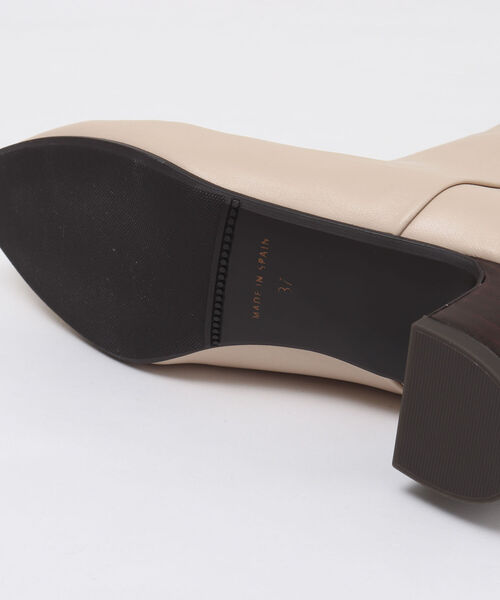 MARIAN（マリアン）の「【MARIAN/ マリアン】アーモンドトゥジップレスロングブーツ（ブーツ・レディース・ベージュ/ブラック/キャメル・37/36/38）」の19枚目の写真