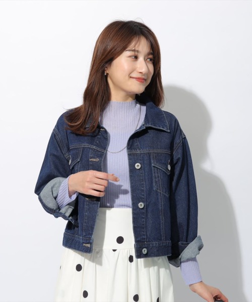 Rirandture クロップドデニムジャケット クロップドデニムジャケット(F GRY)｜ FURFUR｜渋谷PARCO