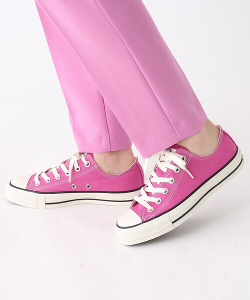 CONVERSE ALL STAR（コンバースオールスター）の「◆【CONVERSE（コンバース）】オールスター (R) OX（スニーカー・レディース・イエロー/ミント/ベビーピンク/ブルー・55/45/35）」の4枚目の写真