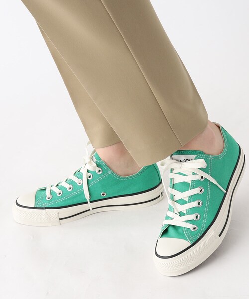 CONVERSE ALL STAR（コンバースオールスター）の「◆【CONVERSE（コンバース）】オールスター (R) OX（スニーカー・レディース・イエロー/ミント/ベビーピンク/ブルー・55/45/35）」の2枚目の写真
