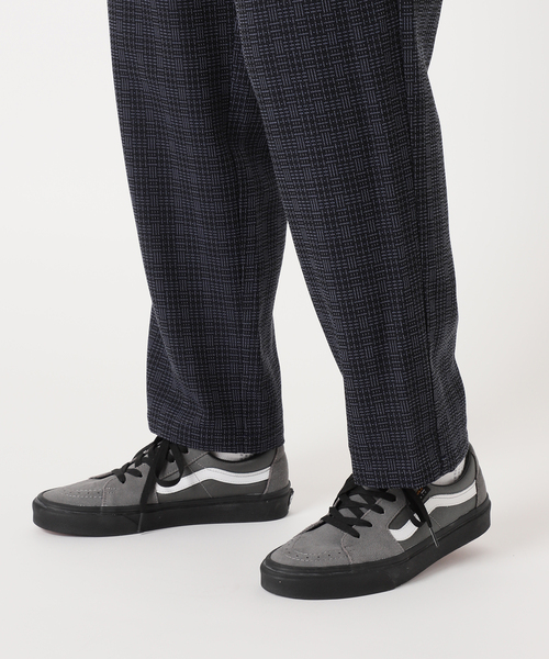 417 EDIFICE（フォーワンセブンエディフィス）の「バスケットワイドイージーパンツ（スラックス・メンズ・ホワイト/ブラック/ネイビー/ブラウン/グリーン・MEDIUM/LARGE）」の10枚目の写真