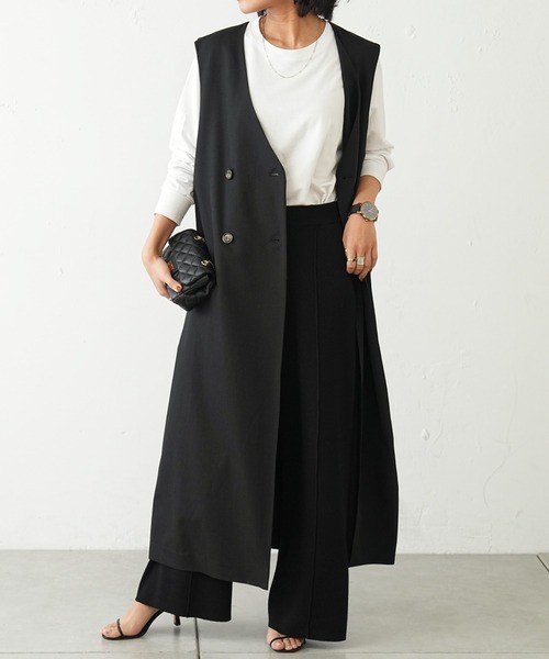 服/ファッション OUVRAGE CLASSE  TOKYO OUVRAGE CLASSE（ウヴラージュクラス）の「ニットセットアップ（パンツ