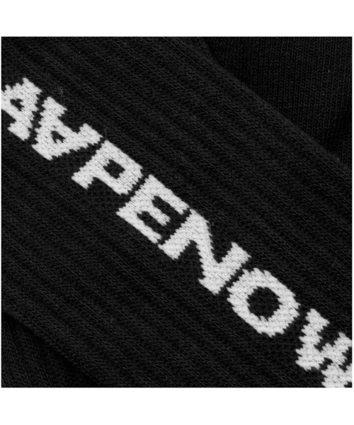 AAPE BY A BATHING APE(エーエイプバイアベイシングエイプ)の「AAPE NOW SOCKS L(ソックス/靴下・メンズ・カーキ/ブラック/ベージュ系その他7/ホワイト/グレー系その他5/ピンク/グリーン系その他・SMALL/LARGE)」の13枚目の写真
