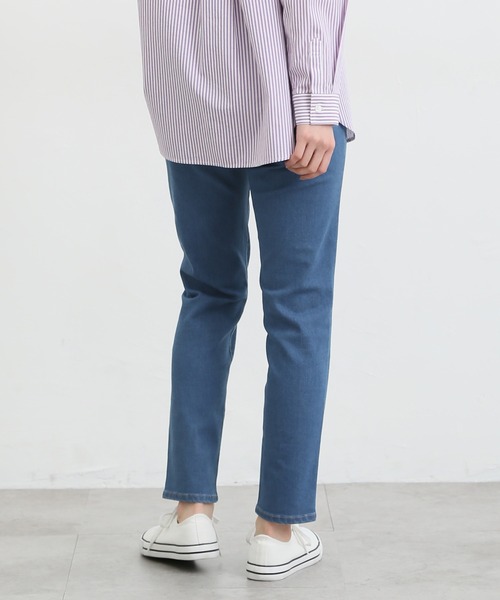 Honeys（ハニーズ）の「スリムデニムスキニー（股下６４ｃｍ）（デニムパンツ・レディース・ブラック/ブルー/ワンウォッシュ/ライトインディゴブルー・SS/S/M/L/LL）」の9枚目の写真