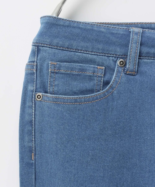 Honeys（ハニーズ）の「スリムデニムスキニー（股下６４ｃｍ）（デニムパンツ・レディース・ブラック/ブルー/ワンウォッシュ/ライトインディゴブルー・SS/S/M/L/LL）」の17枚目の写真