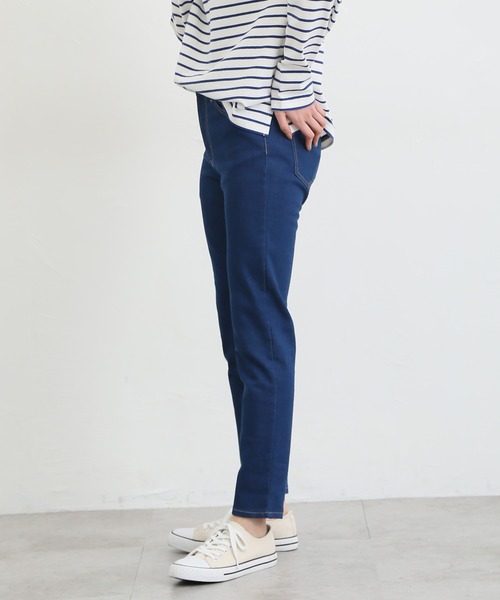 Honeys（ハニーズ）の「スリムデニムスキニー（股下６４ｃｍ）（デニムパンツ・レディース・ブラック/ブルー/ワンウォッシュ/ライトインディゴブルー・SS/S/M/L/LL）」の22枚目の写真