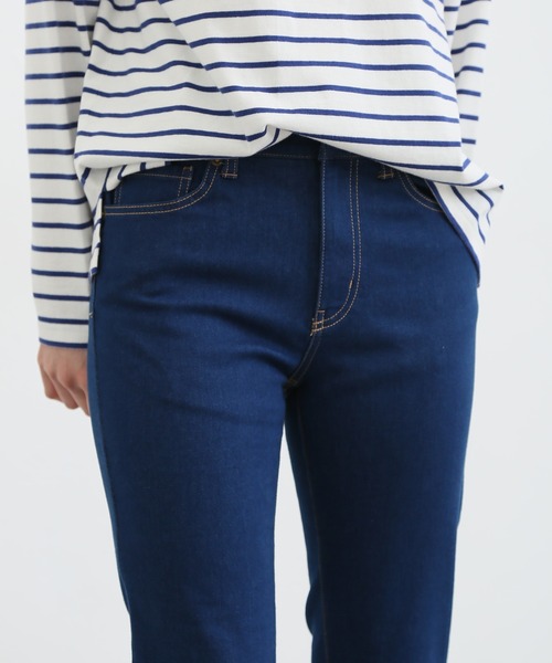 Honeys（ハニーズ）の「スリムデニムスキニー（股下６４ｃｍ）（デニムパンツ・レディース・ブラック/ブルー/ワンウォッシュ/ライトインディゴブルー・SS/S/M/L/LL）」の18枚目の写真