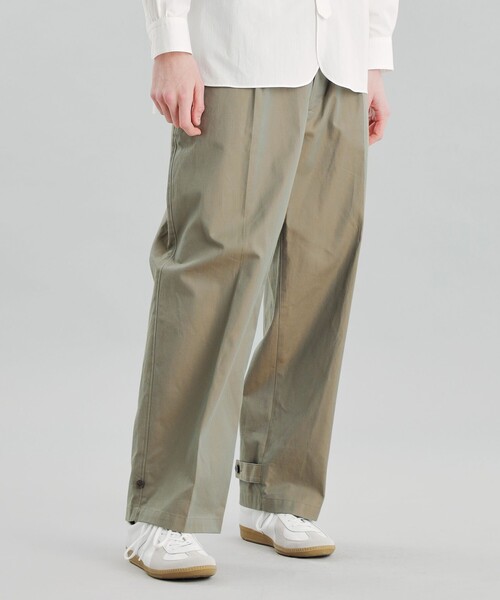 MACKINTOSH PHILOSOPHY（ﾏｯｷﾝﾄｯｼｭ ﾌｨﾛｿﾌｨｰ）の「GREY LABEL 【BALCOMBE(バルカム)】（その他パンツ・レディース・ベージュ系その他/グリーン・6/5/2）」の6枚目の写真