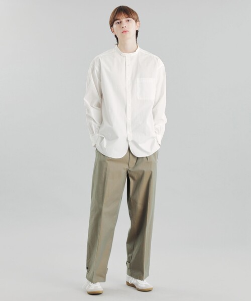 MACKINTOSH PHILOSOPHY（ﾏｯｷﾝﾄｯｼｭ ﾌｨﾛｿﾌｨｰ）の「GREY LABEL 【BALCOMBE(バルカム)】（その他パンツ・レディース・ベージュ系その他/グリーン・6/5/2）」の8枚目の写真