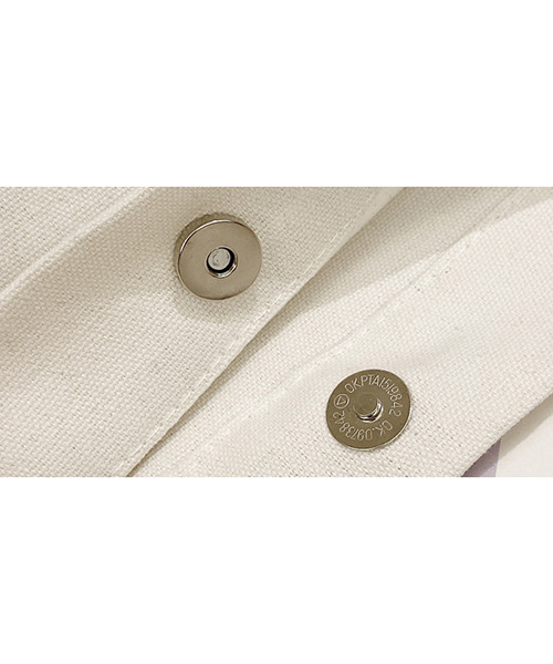 c.u.l(シーユーエル)の「キャンバス生地 ショルダーバッグ cula572(メッセンジャーバッグ・レディース・ブラック/ホワイト・FREE)」の17枚目の写真