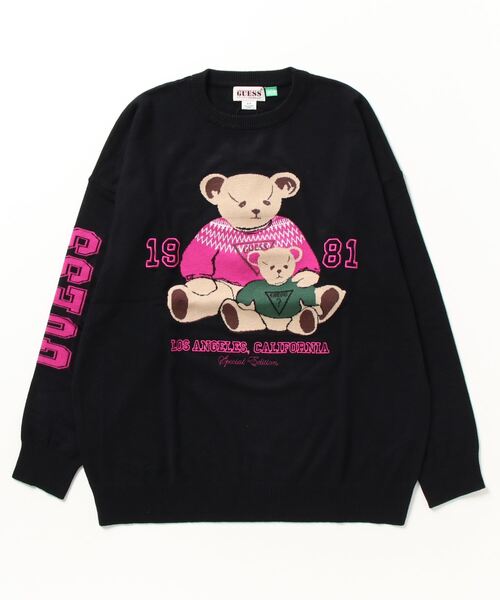Guess(ゲス)の「GUESS Originals Colleen Bear Sweater(ニット/セーター・レディース・ブラック・MEDIUM/X-SMALL/SMALL)」の7枚目の写真