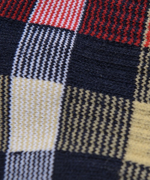 Arnold Palmer（アーノルドパーマー）の「パーマーチェック スニーカーソックス（ソックス/靴下・レディース・ベージュ/ネイビー・23-25cm/25-27CM）」の5枚目の写真