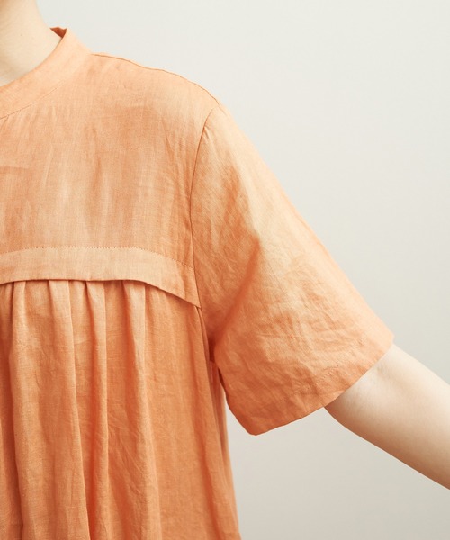 bulle de savon（ビュルデサボン）の「60s フレンチリネン ギャザー