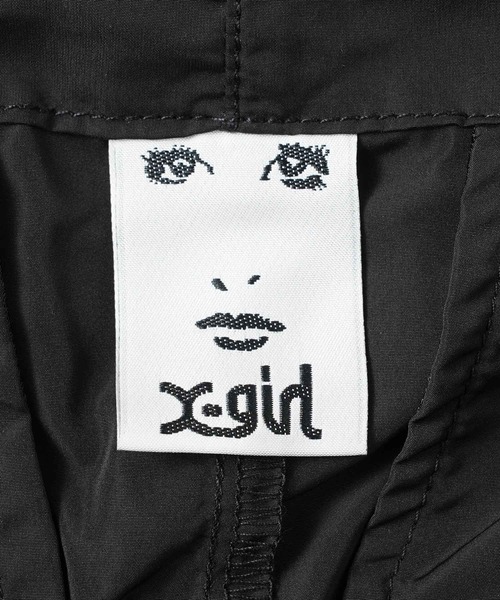 X-girl(エックスガール)の「GATHERED WAIST CARGO SKIRT(スカート・レディース・ブラック/ホワイト/ライトグリーン・S/M)」の11枚目の写真