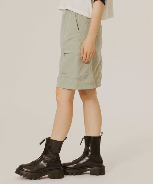 X-girl(エックスガール)の「GATHERED WAIST CARGO SKIRT(スカート・レディース・ブラック/ホワイト/ライトグリーン・S/M)」の18枚目の写真