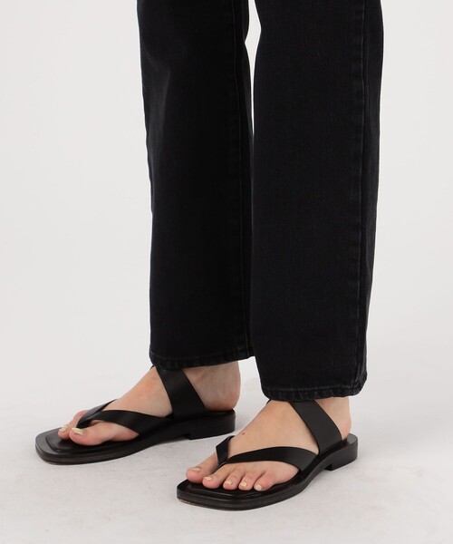 BY MALENE BIRGER（バイマレーネビルガー）の「BY MALENE BIRGER ストレートブラックデニム（デニムパンツ・レディース・ブラック・26/27）」の7枚目の写真