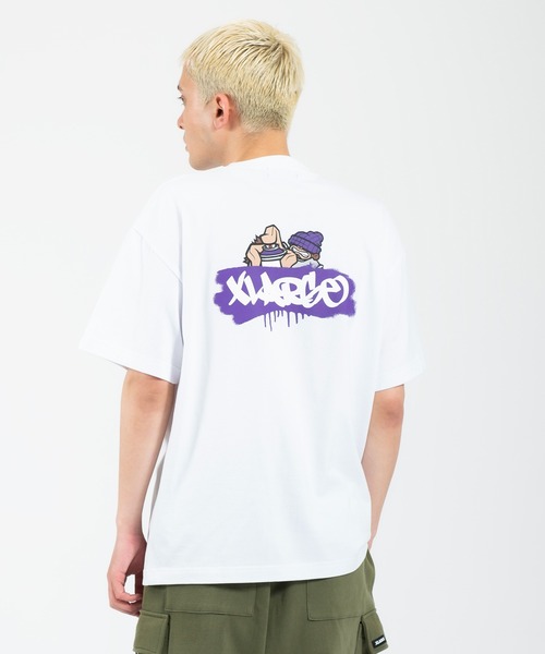 XLARGE(エクストララージ)の「BOMB S/S TEE(Tシャツ/カットソー・メンズ・ホワイト/ブラック/パープル/ライトブルー・S/M/L/XL)」の14枚目の写真